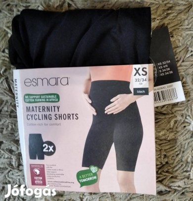 Új XS 2 db terhes térdnadrág, esmara, 32/34