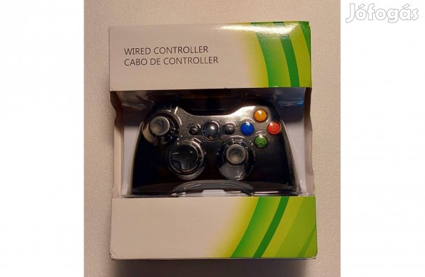 Új Xbox 360 kontroller USB vezetékes PC kompatibilis