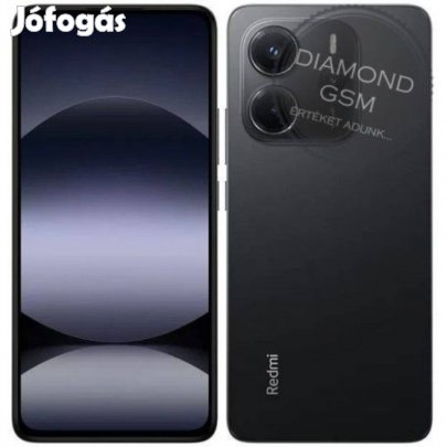 Új Xiaomi Redmi Note 14 5G 256GB 8GB Dual, Fekete színben,