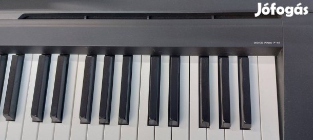 Új Yamaha P-45B zongora 2 év garanciával, beszámítással eladó