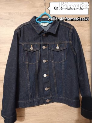 Új! 134-es H&M lányka farmerdzseki