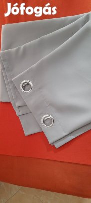 Új! 174 cm hosszú, 140 cm széles black out függöny . 1 db