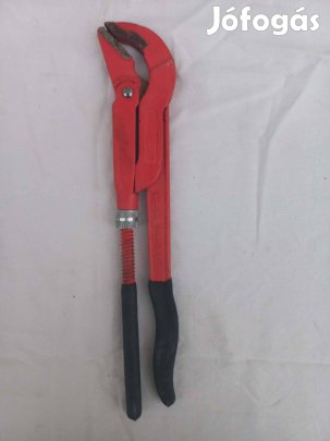 Új, 1" colos sarokcsőfogó (svédfogó) Sosem használt, masszív kivitel