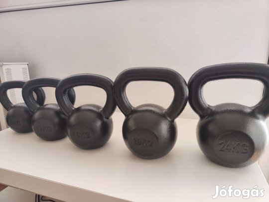 Új! 20kg Öntöttvas kettlebell