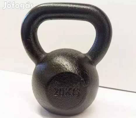 Új! 20kg öntöttvas kettlebell