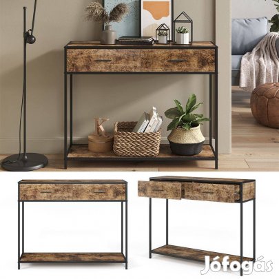 Új! 2 fiókos asztal