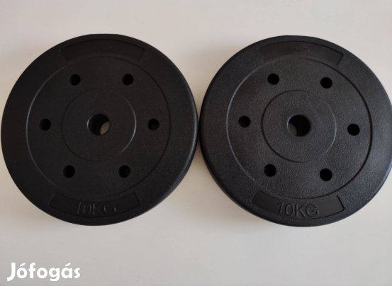 Új! 2x5kg súlytárcsa