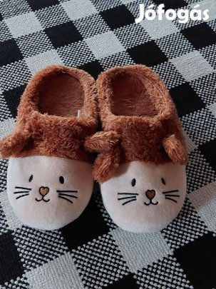 Új, 36-os benti papucs mérethiba miatt eladó!