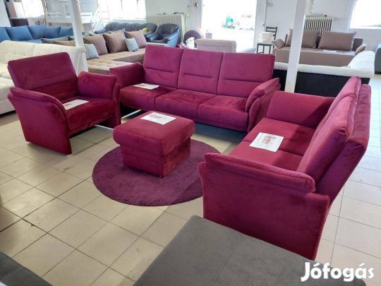 Új, 3+2+1+puff ülőgarnitúra szett, mélyen ár alatt eladó
