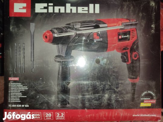 Új, 3 év garanciás, Einhell tc-rh 620 4f kit fúró-, és vésőkalapács