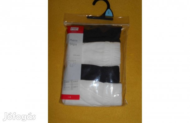 Új, 4 db. boxeralsó, gyári csomagban. S - es. F&F márka
