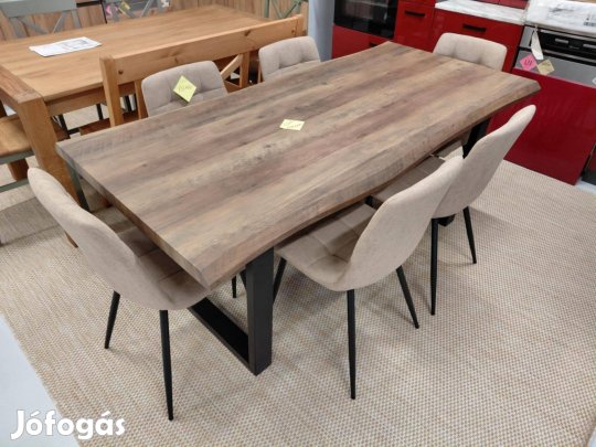 Új, 6 személyes étkező garnitúra akár külön is eladó (asztal+6db szék)