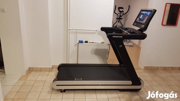 Új! AC motoros félprofi futópad futógép multimédiás 55cm-s kijelzővel!