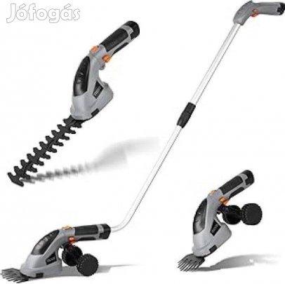 Új! Akkus sövénynyíró, sövényvágó olló 7,2V