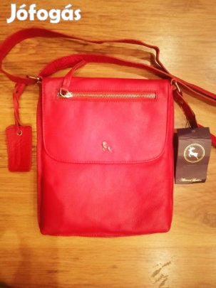 Új! Ashwood valódi bőr crossbody táska
