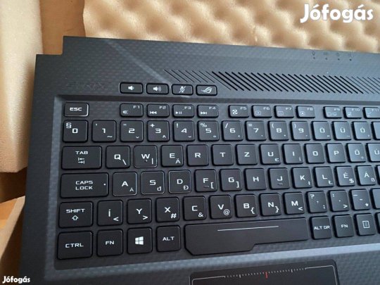 Új! Asus GL503 GL503VS világítós magyar billentyűzkomplett 90NR0G51-R3