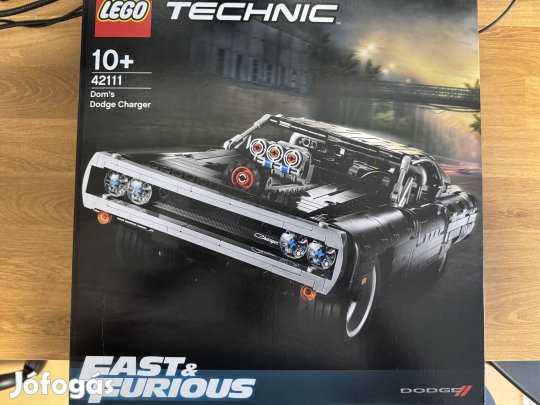Új! Bontatlan LEGO 42111 Technic - Dom's Dodge Charger Halálos Iramban
