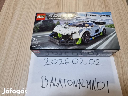 Új! Bontatlan! Lego Speed Champions 76900 Koenigsegg Jesko 