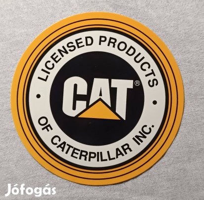 Új "Caterpillar" Munkagép Márka Logó Matrica / Öntapadós Levonó