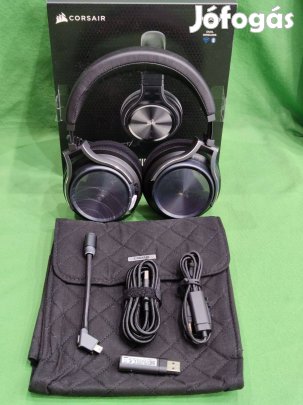 Új! Corsair Virtuoso RGB Wireless XT Gamer fejhallgató - dobozában!