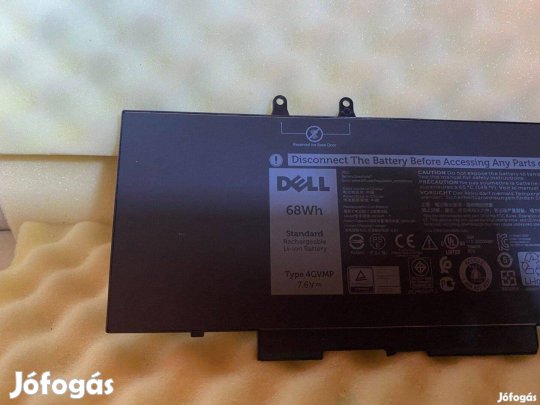 Új! Dell Latitude 5400 5500 Precision 3540 gyári akkumulátor 4Gvmp C5G