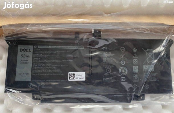 Új! Dell Latitude 7310 7410 akkumulátor 52 whr Jht2H Hrgyv Hrgyv