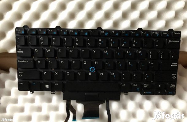 Új! Dell Latitude 7480 5480 7470 5470 világítós angol billentyűzet D19