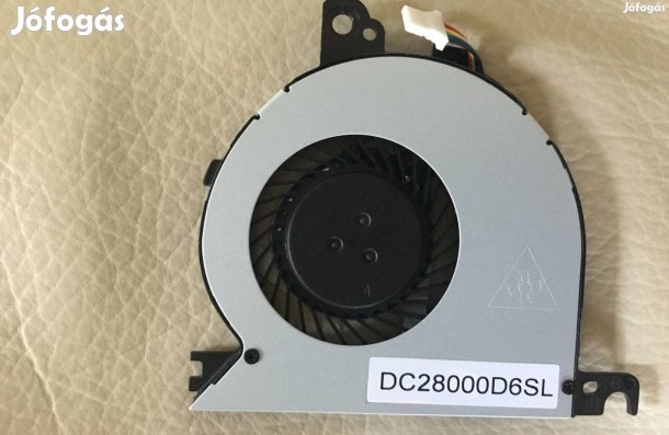 Új! Dell Latitude E7240 Ventilátor FAN GVH35 Új 0GVH35 DC28000D6SL