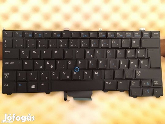 Új! Dell Latitude E7440 Magyar Billentyűzet Új XN4X3 0XN4X3 V141025BK