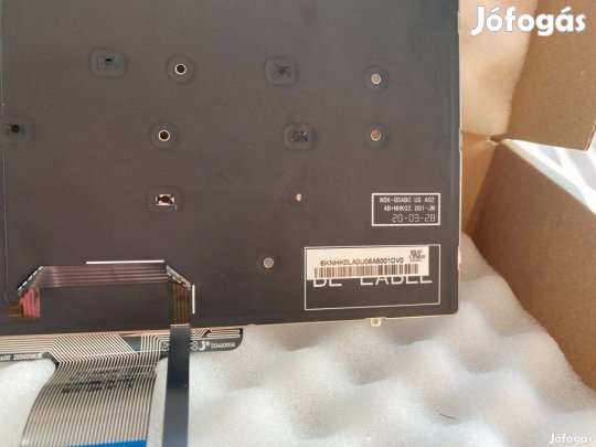 Új! Dell Precision 7550 világítós magyar billentyű Preicision 7750 VCM