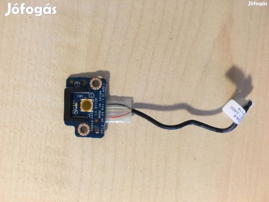 Új! Dell Precision M4800 Bekapcsoló Gomb Bontott LS-9772P