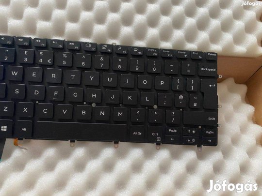 Új! Dell XPS 9370 angol világítós billentyűzet XPS 9380 PK1320C2A15 82