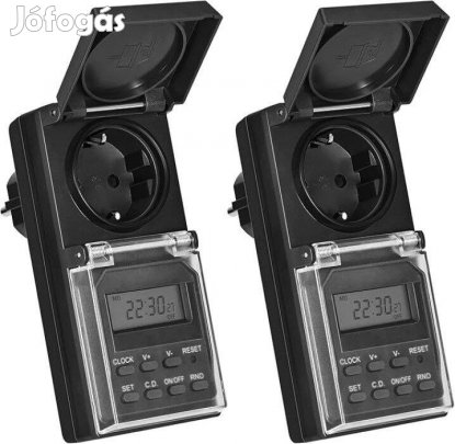 Új! Dewenwils kültéri hálózati elosztó digitális időzíthető