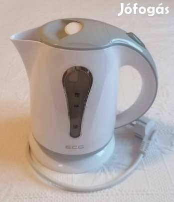 Új "ECG" RK-1022 Green 1 Literes Fehér Vízforraló