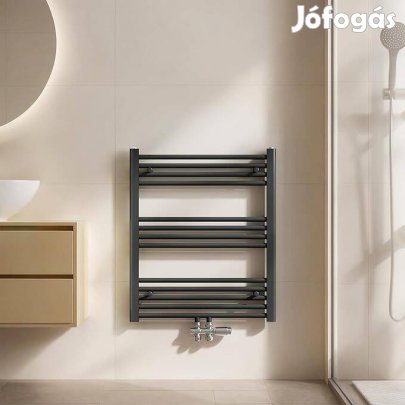 Új! Emke törölközőszárító központi csatlakoztatással 75x60cm 4nm
