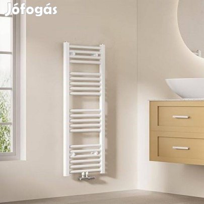 Új! Emke törölközőszárító radiátor központi csatlakoztatással f 100x40