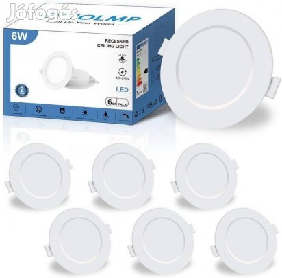 Új! Etuolump 6W spotlámpa 6db