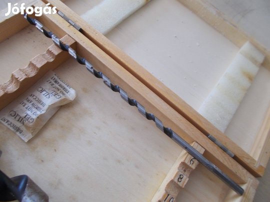 Új: Fafúró fúrószár Fa fúró 400 mm hosszú 8mm