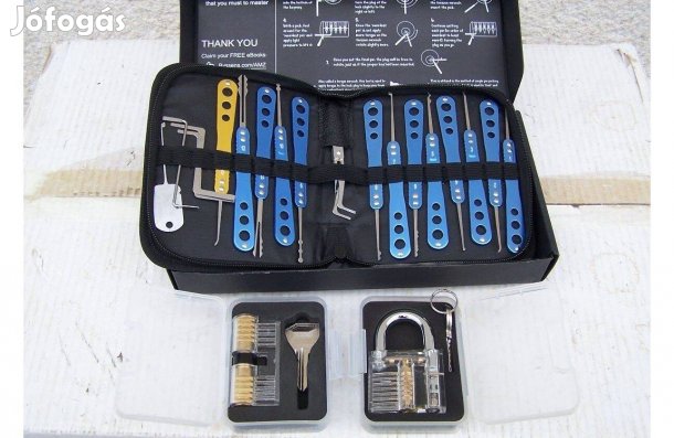 Új! Féláron! Bestargot zárfésű álkulcs sperhakni tolvajkulcs lock pick