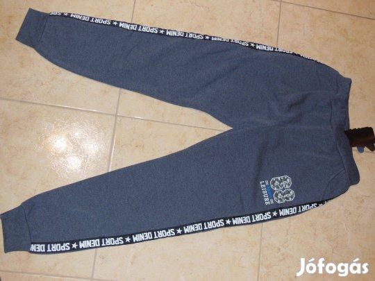 Új! Fiú, 158/164-es gumis derekú, fiú tréning, melegítő nadrág