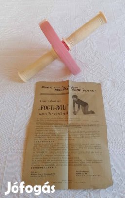 Új "Fogyi-Roli" Női Izomroller / Edzőkerék / Retro Sporteszköz