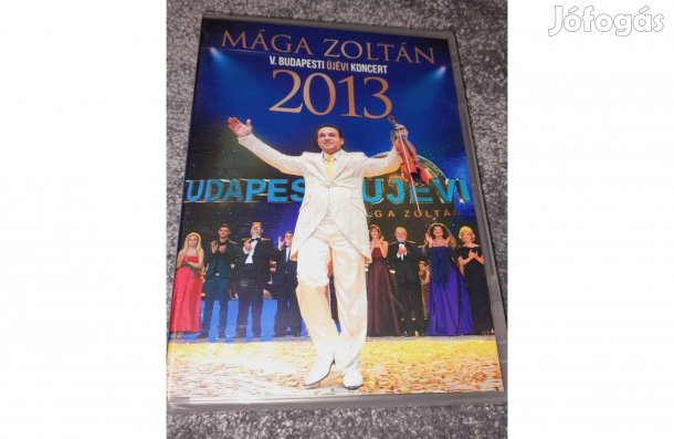Új, Fóliás DVD Mága Zoltán V. Budapesti Újévi Koncert DVD (2013)