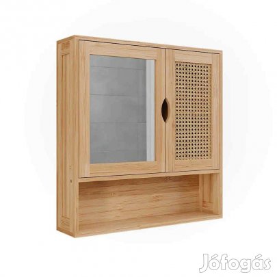 Új! Fürdőszobai tükrös szekrény Liora