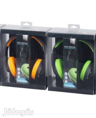 Új! Grundig sztereo fejhallgató