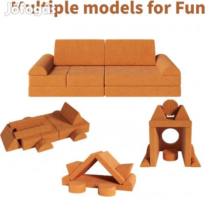 Új! Gyermek kanapé többféle képen összeépíthető