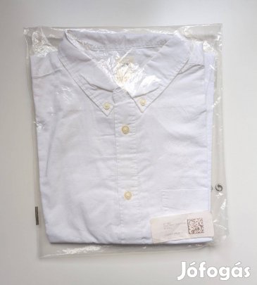 Új! H&M Fehér Ing! 100% Pamut! - Férfi! - Bontatlan Csomagolás!