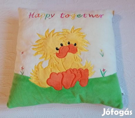 Új "Happy Together" Plüss Párna / Díszpárna / Szerelmi Ajándék