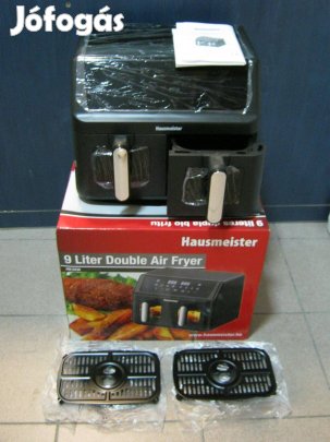 Új! Hausmeister HM6936 Bio Fritu / Forrolevegős Sütő 9L, jótállással