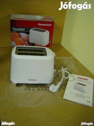 Új! Hausmeister HM-6552 kenyérpirító, jótállással. cv