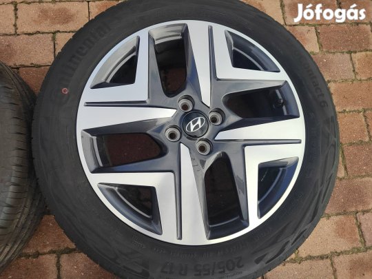 Új! Hyundai Bayon 17 col alufelni 205/55r17 Continental nyári 